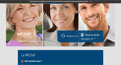 Desktop Screenshot of mcdef.fr