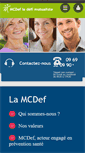 Mobile Screenshot of mcdef.fr